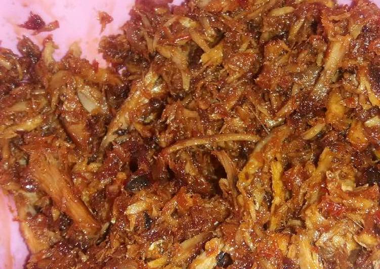 Bahan meracik Sambal tuna asap, Lezat Sekali