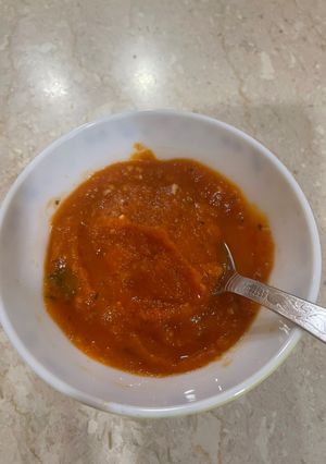 A picture of Tomato Carrot Sauce.