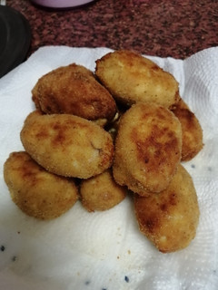 Una foto de Croquetas de cocido