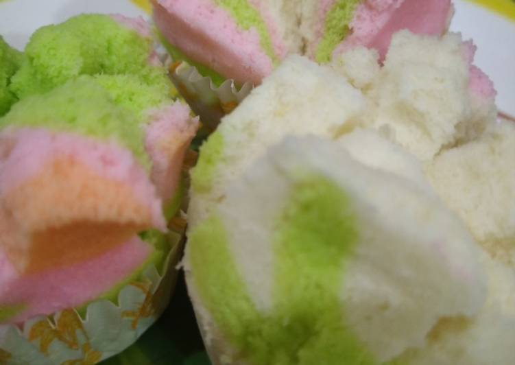 Resep Bolu kukus mekar Anti Gagal