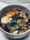 Beff miso soup