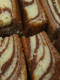 Foto resep Zebra Cake Putih Telur