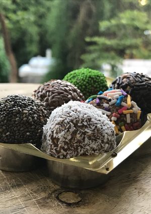 Una foto de Trufas de avena