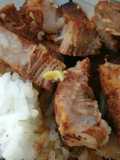 Cerdo con aderezo peruano