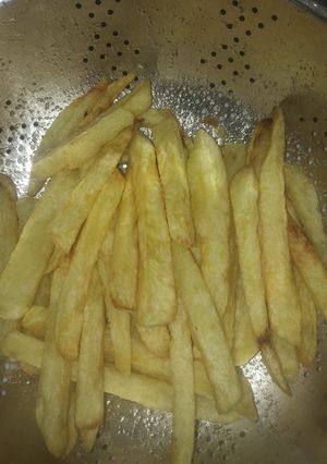 Una foto de Papas fritas caseras