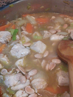 Una foto de Pollo con almendras