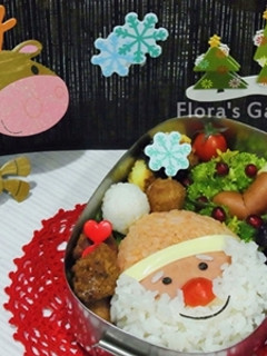 Hoh oho聖誕老人便當 的食譜成品照片