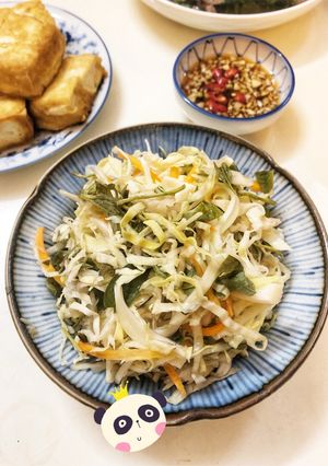 Hình của món Tuần 3: Dưa bắp cải muối chua.