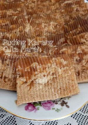 Foto resep Puding Karang Gula Merah