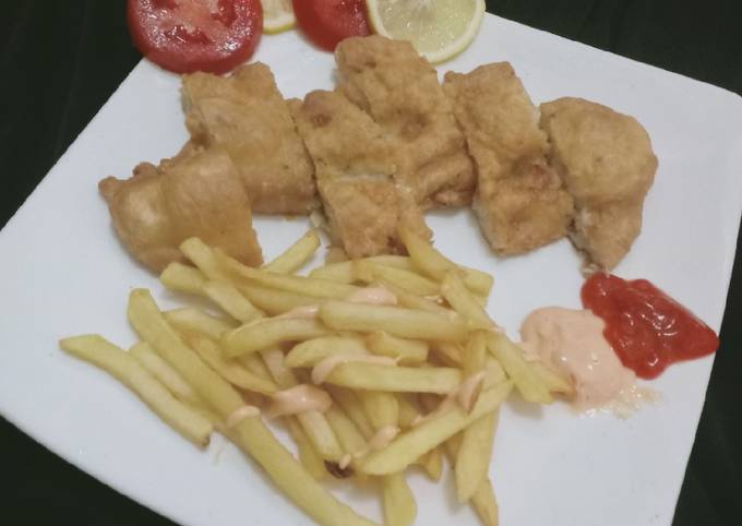 Fish And Chip Homemade