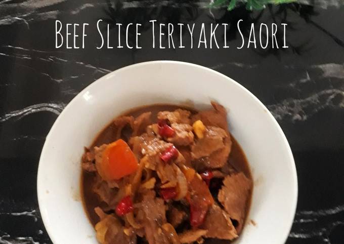 Resep Beef Slice Teriyaki Saori oleh Mey's Cila - Cookpad