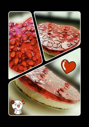 صورة لوصفة تشيز كيك 😍💕