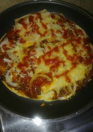 Foto resep Pizza teflon simpel, mudah, enak & sehaaattt 🍕