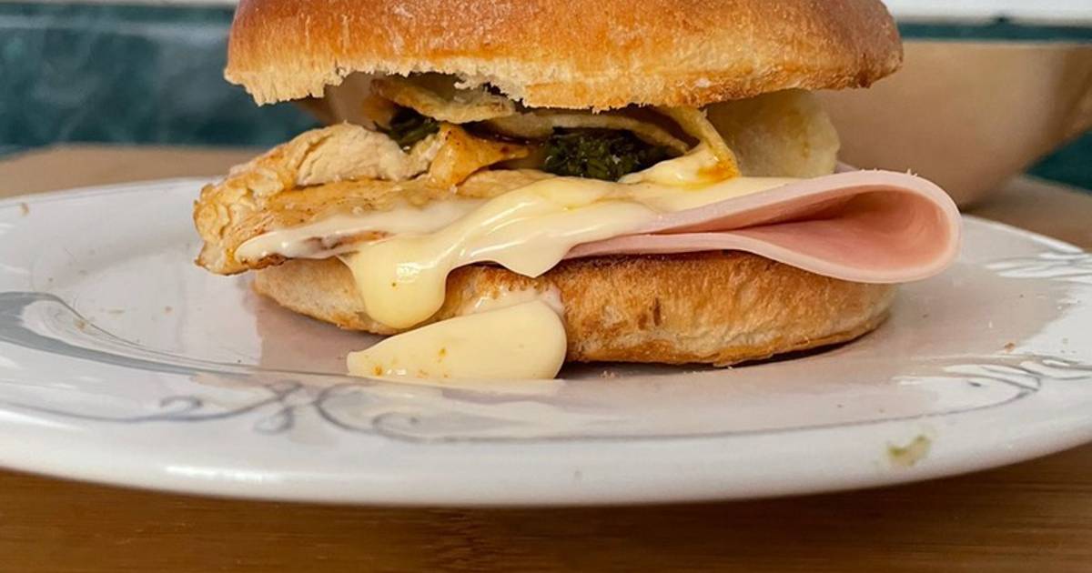 Sandwich de pollo con mayonesa 213 recetas caseras Cookpad