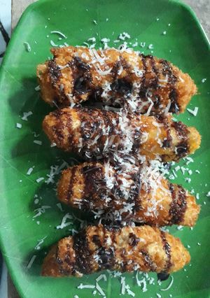 Foto resep Pisang keju crispi