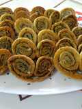 Palmeritas con pesto