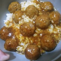 A picture of Sweet Onion Teriyaki Crockpot Meatballs.