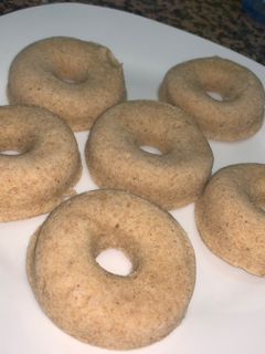 Una foto de Donuts saludables de avena y plátano 🍌