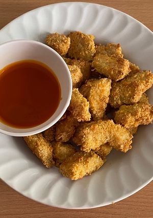 รูปของ ไก่ป๊อปคีโต (Air Fryer)