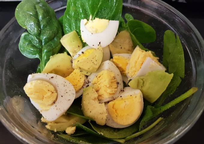 Steps to Make Super Quick Homemade My Hard boiled Eggs and Avocado