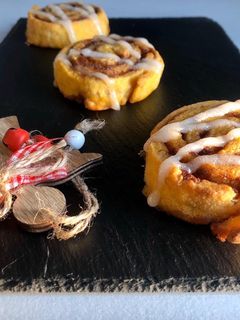 Sütőtökös fahéjas csiga recept fotója