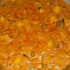A picture of Aloo Veg Gravy.