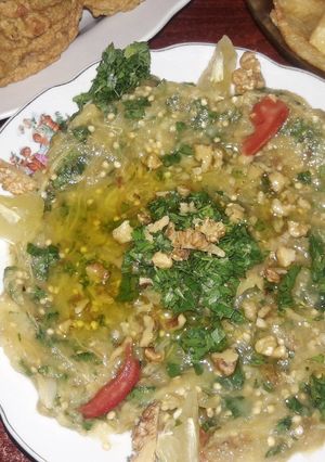 صورة لوصفة بابا غنوج