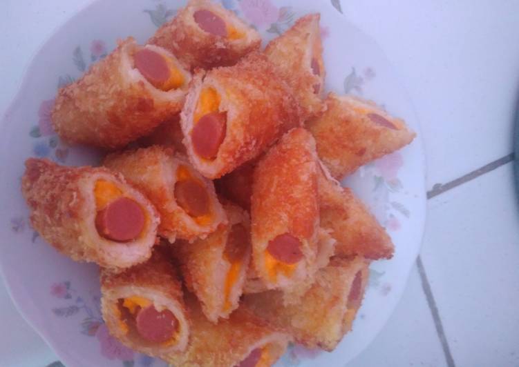 Roti Crispy SosisMayoo