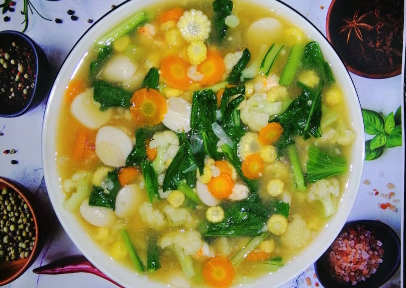 Capcay Goreng Kuah
