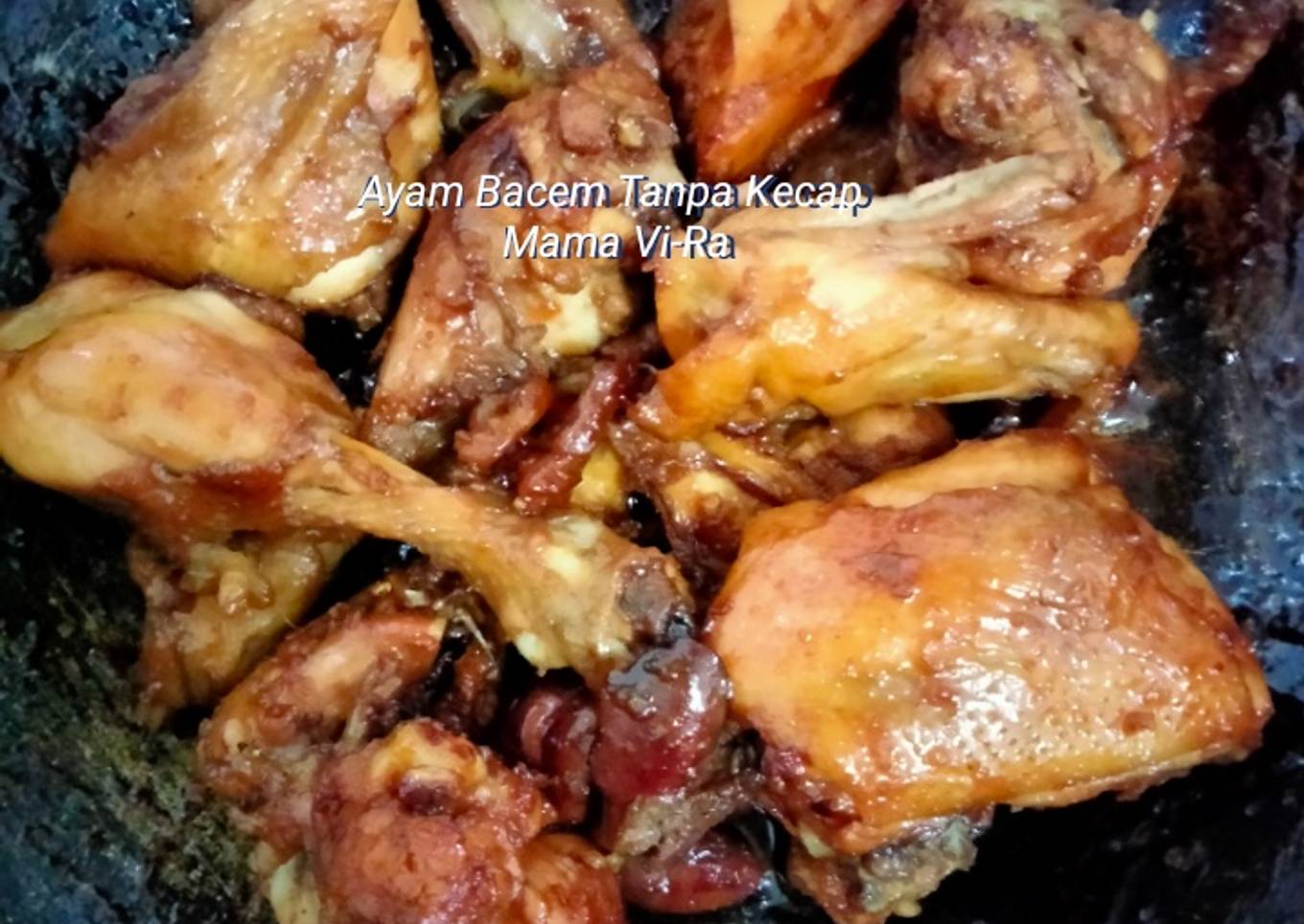 Ayam Bacem Tanpa Kecap