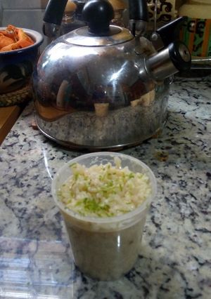 Una foto de Arroz con leche sabor a limón