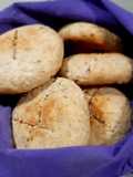 Pan con harina integral y semillas de linaza