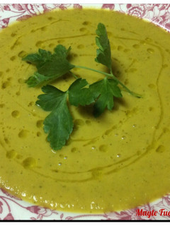 Una foto de Puré detox vegano/vegetariano