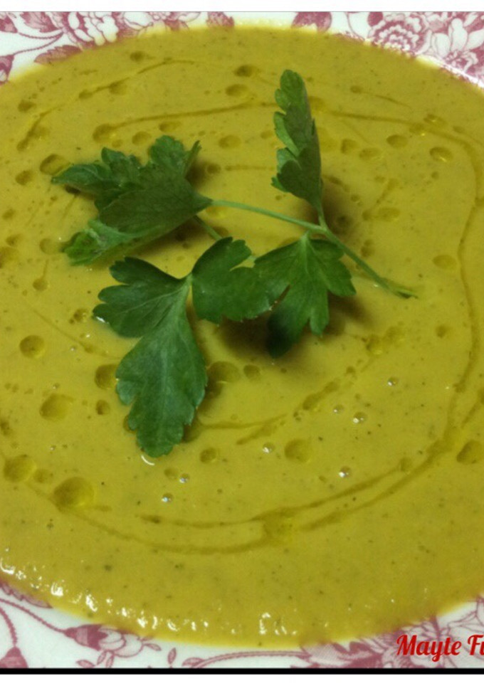 Una foto de Puré detox vegano/vegetariano