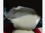 Una foto de glaseado de coco