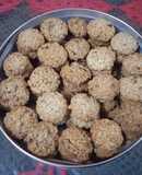 Galletas de mantequilla con avena y nuez