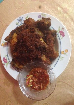 Foto resep Ayam Presto Serundeng