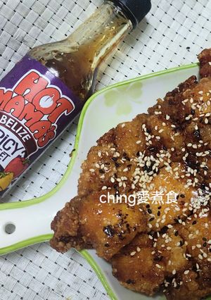 Hot Mama's貝里斯辣醬酸甜雞排 的食譜成品照片