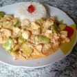 Picante de habas con queso