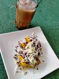 Pisang tanduk goreng keju coklat susu