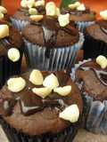 Muffins de chocolate y leche (chocolatada)