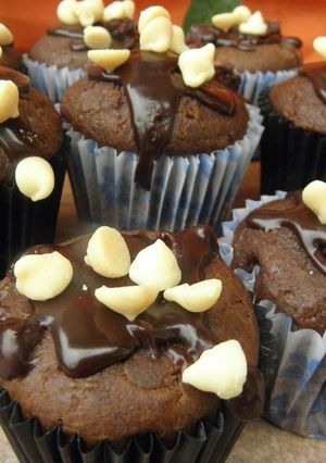 Una foto de Muffins de chocolate y leche (chocolatada)