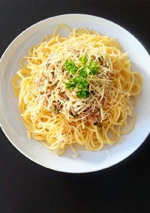 Foto resep Spageti Tuna