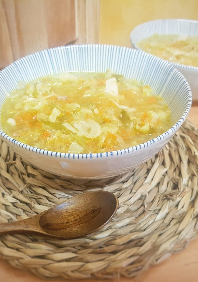 Una foto de Sopa de verduras de mi madre