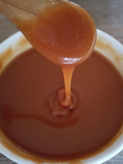 Una foto de Salsa toffee a la naranja