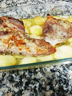 Una foto de Secreto ibérico al horno