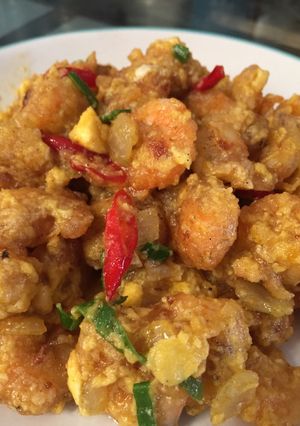 Foto resep Udang Telur Asin