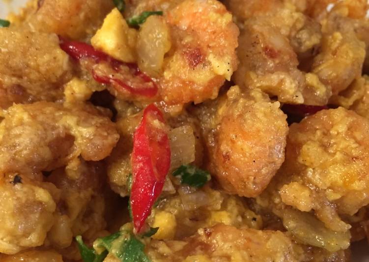 Resep Udang Telur Asin oleh Rere Chan Pratama - Cookpad