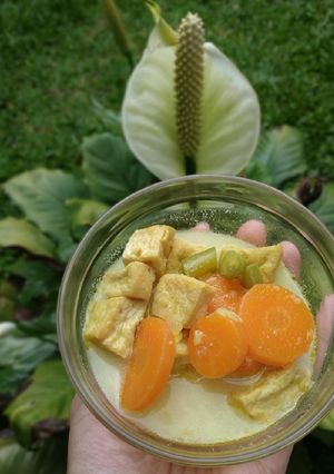 Foto resep Sayur Lodeh Kuning Tahu