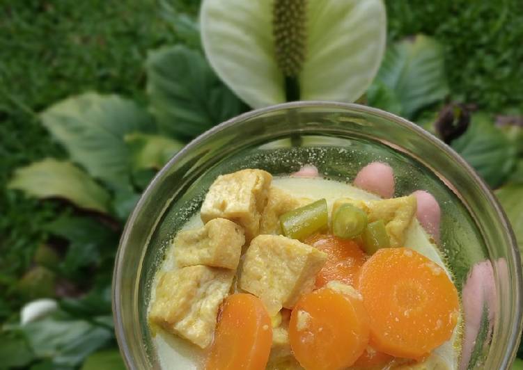 Sayur Lodeh Kuning Tahu